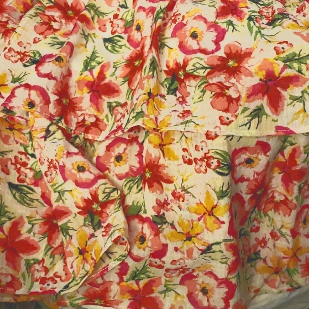 Cupshe Cierra Sleeveless Floral Short Dress Size S - Picture 6 of 8